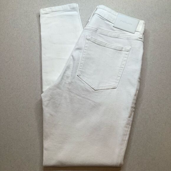 Everlane Curvy‎ High Rise Skinny Jean 28 Regular White - Picture 2 of 8